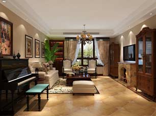 现代风格0平米房子装修效果图 远洋山水案例解析