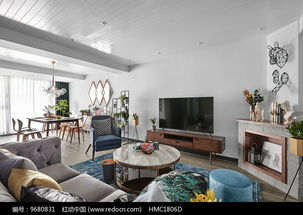 混搭风住宅客厅 自由与个性的艺术融合