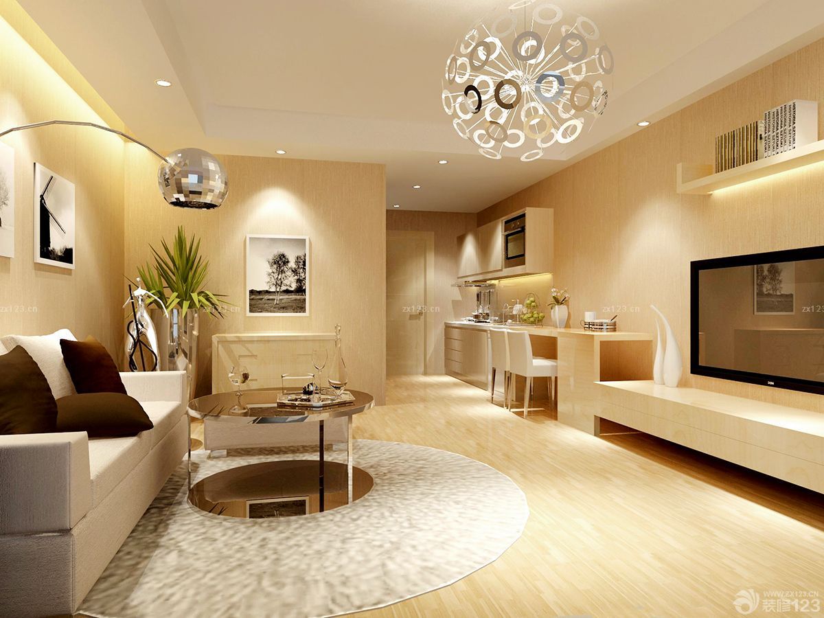 现代简约风，小户型两室一厅的扩容与格调魔法