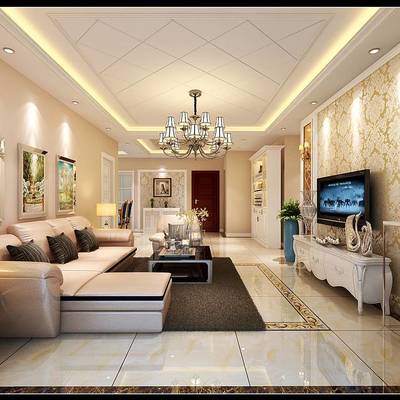 青岛凤凰城现代简约住宅装修设计案例赏析